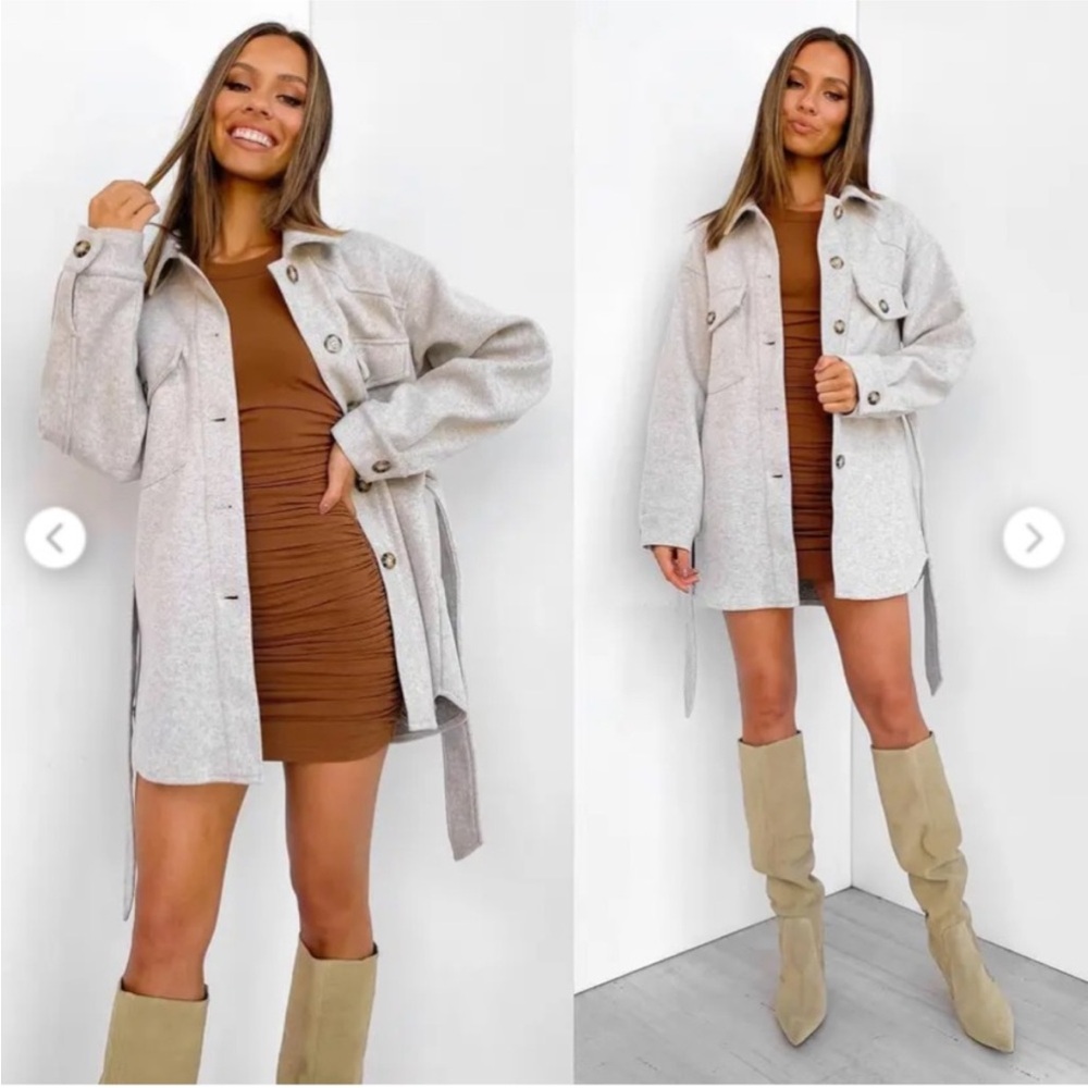 Petal and Pup Munro Jacket in Gray